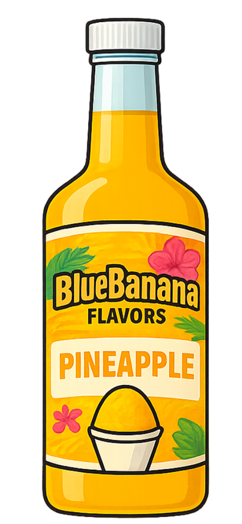 Pineapple shave ice syrup